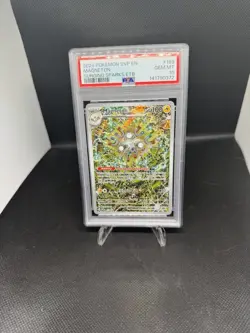 Pokemon TCG Magneton 159 Surging Sparks ETB Promo PSA 10 - Image 1