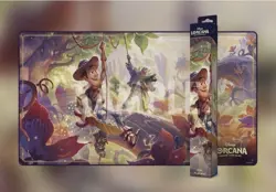 Disney Lorcana TCG Limited Edition Woody And Buzz Foil Playmat Toy Story - Image 1