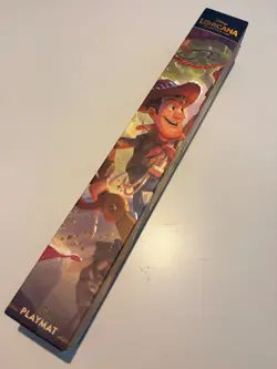 Disney Lorcana TCG Limited Edition Woody And Buzz Foil Playmat Toy Story - Image 3