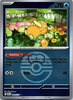 Psyduck (Love Ball) 039/217 Common Ascended Heroes Pokemon Reverse Holo NM - Image 1