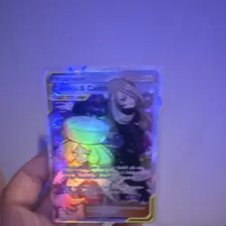 Cynthia & Caitlin 228/236 Cosmic Eclipse Ultra Rare Full Art Holo EN - Image 3