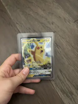 Ash's Pikachu GX 170 HP Holo Promo Japanese Pokemon TCG Card 005/026 - Image 3