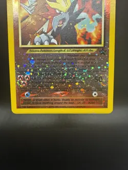 Pokemon TCG Entei 34 WoTC Promo Reverse Holo Vintage - HP/Damaged - Image 4