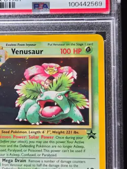 2000 Pokemon Promo #13 Venusaur Holo Black Star PSA 6 EX-MT Game Boy Guide - Image 5