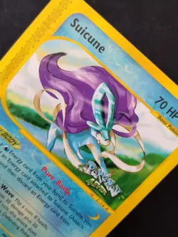 Pokemon Card Suicune Movie Promo Black Star #53 PK 4 Ever WOTC 2002 NM - Image 2