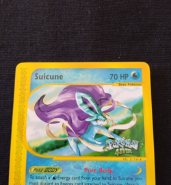 Pokemon Card Suicune Movie Promo Black Star #53 PK 4 Ever WOTC 2002 NM - Image 3