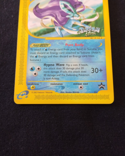 Pokemon Card Suicune Movie Promo Black Star #53 PK 4 Ever WOTC 2002 NM - Image 4
