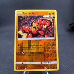 Buzzwole 77/131 Rare Forbidden Light Pokemon Reverse Holo Near Mint - Image 1