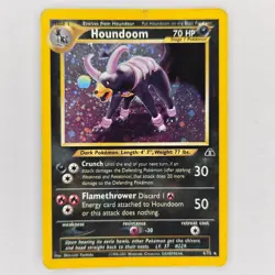 HOLO HOUNDOOM 4/75 NEO DISCOVERY UNLIMITED HP/DMG POKEMON - Image 1