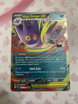 Mega Gengar EX STAMPED Prize Pack Series 9 Phantasmal Flames 056/094 - Image 1