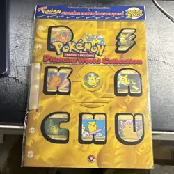 2000 POKEMON PIKACHU WORLD COLLECTION SEALED 9 CARD SET - Image 1