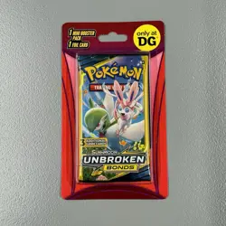 Pokemon DG Mini Blisters sealed - SUN & MOON Unbroken Bonds 3 CARDS Per Pack - Image 1