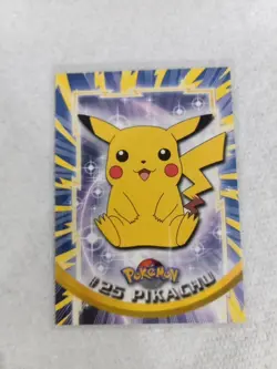 1999 Topps Pokemon #25 Pikachu TV Animation Edition Series C634 - Image 2