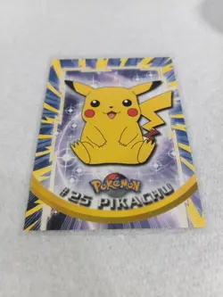 1999 Topps Pokemon #25 Pikachu TV Animation Edition Series C634 - Image 3