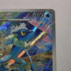 Pokemon TCG- Frogadier - 089/086 - ME04: Chaos Rising (CRI) Illustration Rare NM - Image 4