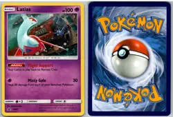 Latias - SM87 Holo Promo Sun & Moon Promo Pokemon Holo - Image 3