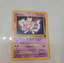 Pokemon TCG WOTC Promo Mewtwo #3 Holo English 1999 70 HP Basic - Image 1