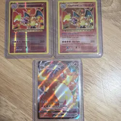 Pokemon Charizard Lot of 3 XY Evolutions Holo,Reverse Holo, VMAX Darkness Ablaze - Image 1