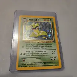 Pokemon Victreebel 14/64 Jungle 1st Edition Holo Rare 80 HP Stage 2 1999 - Image 1