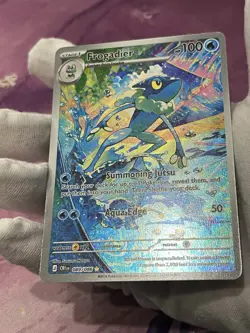 Pokemon TCG Frogadier 089/086 Chaos Rising Illustration Rare Holo NM - Image 4