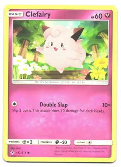 Clefairy - 132/214 - Unbroken Bonds - Pokemon Card - NM - Image 1