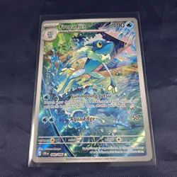 Frogadier 089/086 Holo Illustration Rare Chaos Rising Pokemon Holo Near Mint - Image 1