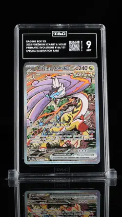 POKEMON TAG 9 (938) Raging Bolt EX 166/131 Prismatic Evolutions - Image 1