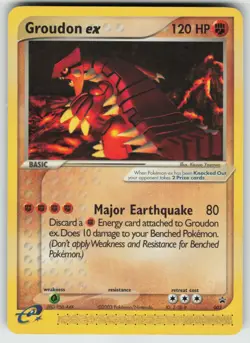 Pokemon Groudon ex - (Nintendo Power Magazine) Promo Normal Nintendo Promos 002 - Image 1