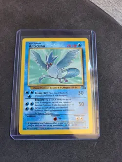Articuno 17/62 Fossil Rare Non-Holo WOTC 1999 Vintage Pokemon Card LP - Image 1