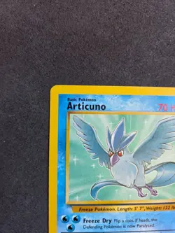 Articuno 17/62 Fossil Rare Non-Holo WOTC 1999 Vintage Pokemon Card LP - Image 3