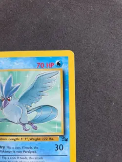 Articuno 17/62 Fossil Rare Non-Holo WOTC 1999 Vintage Pokemon Card LP - Image 4