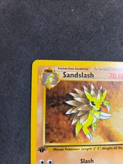 Pokemon TCG First Edition Sandslash Fossil 41/62 Regular 1999-2000 WOTC Vintage - Image 3