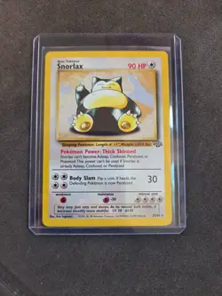 Pokemon Jungle Unlimited Snorlax 27/64 Non Holo - Vintage WOTC - Image 1