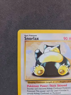 Pokemon Jungle Unlimited Snorlax 27/64 Non Holo - Vintage WOTC - Image 3