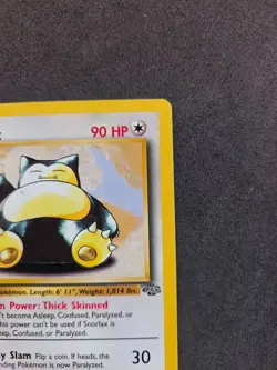 Pokemon Jungle Unlimited Snorlax 27/64 Non Holo - Vintage WOTC - Image 4