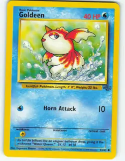 Goldeen - 53/64 Jungle Set - Pokemon TCG - 1999 - Image 1