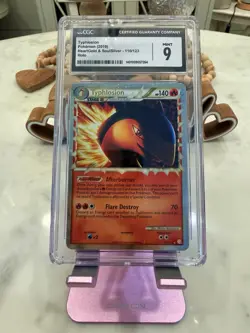 Pokemon Typhlosion Prime HeartGold & SoulSilver Holo #110/123 CGC 9 Ultra Rare - Image 1