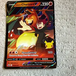 Lance's Charizard V SWSH133 Promo Holo English HP 220 - Image 1