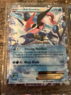 Pokemon TCG Ash-Greninja EX XY133 XY Promos Holo Promo English HP 170 - Image 1