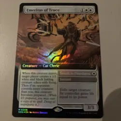 Emeritus of Truce (Extended Art) Secrets of Strixhaven Foil - Image 1