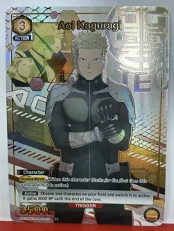 Union Arena: Kaiju No. 8 - Aoi Kaguragi (U*) - UE12BT/KJ8-1-015 - Image 1