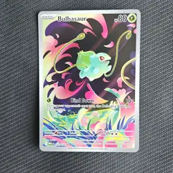 Pokemon TCG Bulbasaur 133/132 Mega Evolution Illustration Rare NM/LP - Image 1