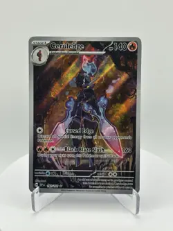 Pokemon TCG Ceruledge 197/191 SV08 Surging Sparks Illus Rare Holo EN - Image 1