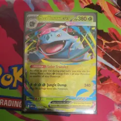 Pokemon TCG Mega Venusaur EX 003/132 Mega Evolutions Double Rare Card - Image 1