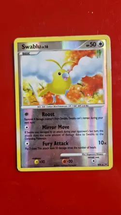Swablu SH5 | Platinum Base Set | Shiny Secret Rare Reverse Holo | Pokemon - Image 1