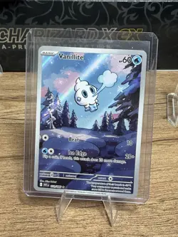 Vanillite 111/086 Sv: White Flare Holo Illustration Rare NM - Image 5