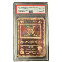Wizards of the Coast Ancient Mew 2000 Pokemon Movie Promo Holo PSA 8 English - Image 1
