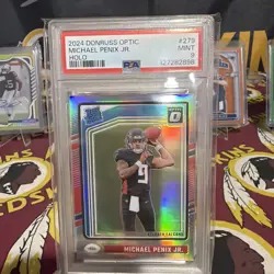 2024 Panini Donruss Optic - Rated Rookie Michael Penix Jr. #279 Holo Prizm (RC) - Image 1