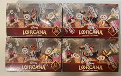 Disney Lorcana TCG: Reign Of Jafar Booster Box 4X Booster Boxes - Image 1