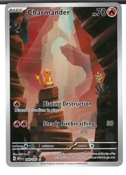 Charmander 168/165 Illustration Rare - Pokemon TCG S&V 151 English Near Mint - Image 1